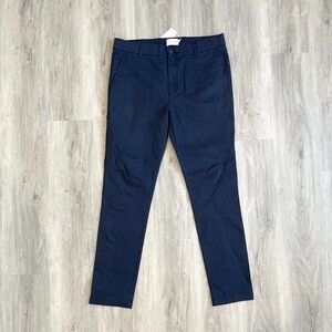Topman Navy Blue Pants W34 L32
